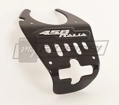 Ferrari 458 Italia Carbon Fiber Lock Cover With OEM 458 Italia Emblem • $505