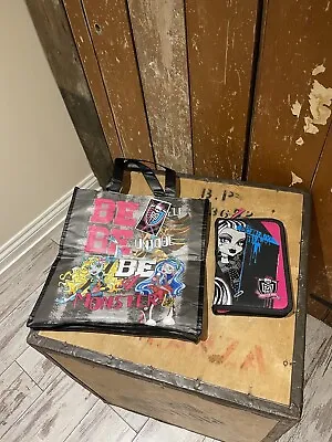 £12.99 • Buy Monster High Bag & Stationary Case Set Brand New