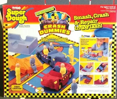 Vintage Tyco Incredible Crash Dummies 1991 Super Dough Test Center MISB! Sealed! • $59.95