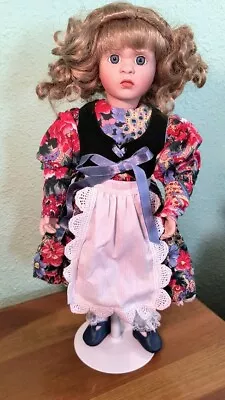 1994 Ashton Drake Mary Mary Quite Contrary Porcelain Doll • $22.50