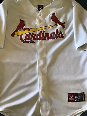 Matt Holliday Majestic Size XL  Jersey Small Yellow Spot Bottom Jersey (See Pic) • $24.99