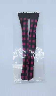 Monster High Over The Knee Socks Pink Black • $5