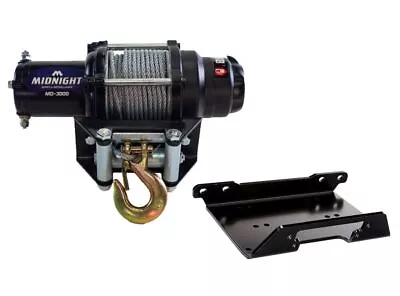 Viper 50 Ft Winch 3000 Lb Steel W/ Mount For Can-Am Maverick Max 1000R 2013-18 • $199.98