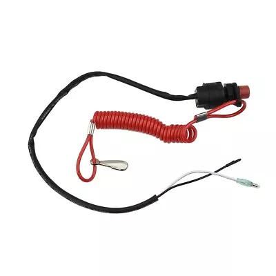 Universal Boat Outboard Engine Motor Kill Stop Switch Safety Tether Cord Lanyard • $26.29