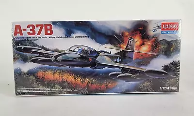 Academy  USA Cessna A-37B Dragonfly Light Attack Jet 1/72 - 12461 - New Sealed • $21.97