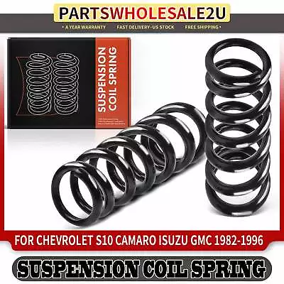 2x Front Coil Springs For Chevrolet Camaro 1991-1992 S10 82-96 GMC Sonoma 91-96 • $68.99