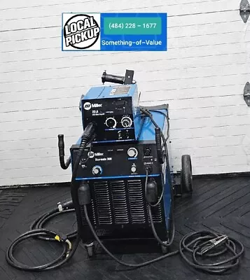 Miller Shopmate 300 Welder With 22A Mig Welder Bernard Dual Tank Cart • $2395