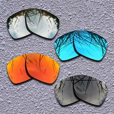 Black&Silver&Blue&Fire Red Replacement Lenses For-Oakley Deviation Polarized • $26.99
