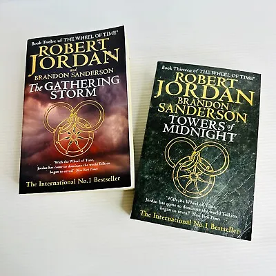 Twelve Thirteen The Wheel Of Time Robert Jordan Paperback Large Paperback Book • $33.99