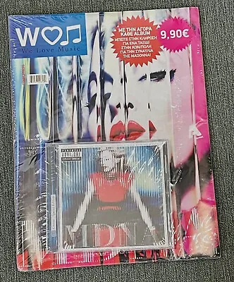 Madonna MDNA Unique Greek CD Sealed Very Rare Greece Queen Of Pop Celebration • £36.99