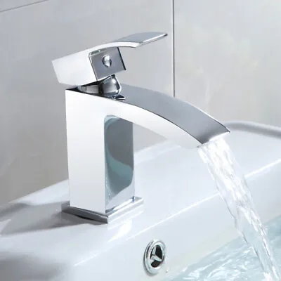 £25.99 • Buy Arke Bathroom Chrome Sink Basin Mono Mixer Bath Filler Shower Tap Solid Brass