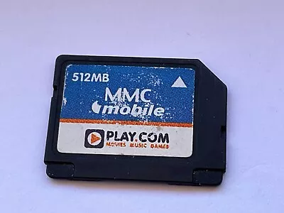Play.com 512MB MMC Multi Media Mobile Memory Card - Tested - Tracked Postage • $6.52
