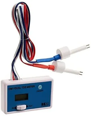 Inline Dual TDS Monitor DM 1 Readout Accuracy Liquid Tap Water Meter Tool NEW ! • £30.29