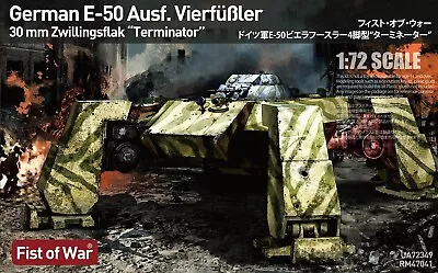 Modelcollect 1/72 German E-50 “Terminator” Fist Of War Model Kit New 72349 • $35.99