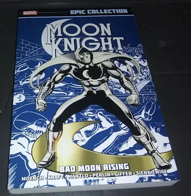 Moon Knight Epic Collection TPB Bad Moon Rising~Marvel Comics Great Condition! • $39.99