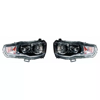 For Mitsubishi Lancer Sportback Headlight Type 2009-2017 Pair Passenger & Driver • $262.71