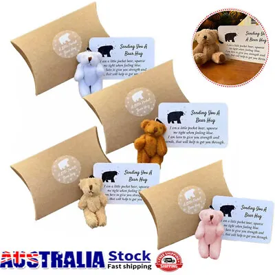 $13.49 • Buy Pocket Hug Teddy Bear Plush Little Pocket Bear Hug With Gift Card XMAS Valentine