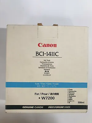 Canon BCI-1411PC BCI 1411 PC Photo Cyan Genuine Original Date • £19.95