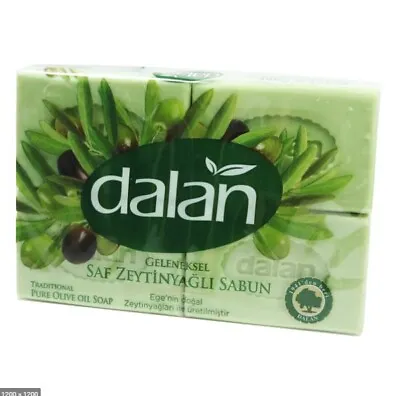 Dalan Traditional Olive Oil Soap Turkish Bath Hamam 4x125g Bars • £7.45