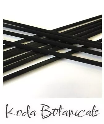 $4.90 • Buy 10-100x Premium Quality Black Reed Diffuser Fibre Reeds Sticks 3x300mm DECOR