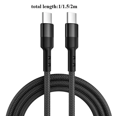 Type C To USB C Cable QC3.0 60W PD Quick Charger Cable Fast Charging Cord AA • $4.83