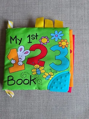 Infant First Book Fabric Numbers  • £5.50