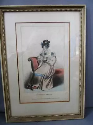 Morning Dress La Belle Assemblee Framed Print T.eaton Dec 1829 G.b.whittaker • $26.50