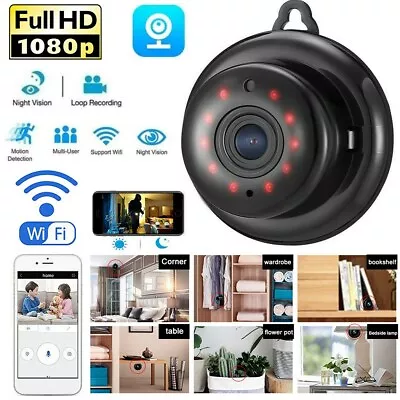 CCTV Camera WiFi 1080P Wireless IR Indoor Outdoor Security Night Vision Home CAM • $12.34