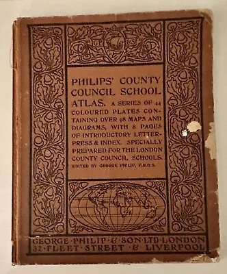 Philip's County Council School Atlas • £10
