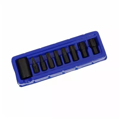 Us Pro 9pc Impact Star Bit Socket Set 1/2  Drive T30 T40 T45 T47 T50 T55 T60 T70 • £9.85