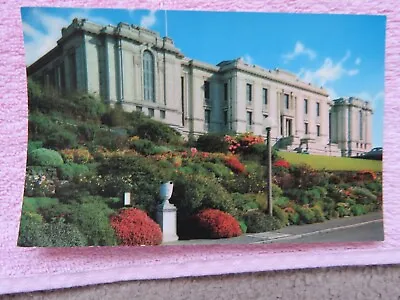 Vintage 1970s Aberystwyth National Library Of Wales Real Photo Postcard • £1.50
