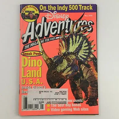 Disney Adventures Magazine May 1998 Dino Land USA & ESPN On The Indy 500 Track • $13.95