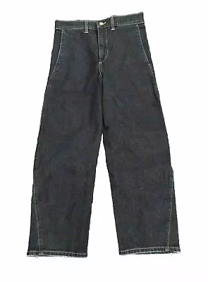 Vince High Rise Wide Leg Jeans Made In USA Dark Wash Size 26 X 25.5 EUC! • $75