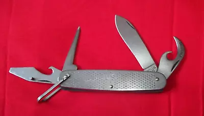 Vintage 4 Blade ** CAMILLUS 1972 ** US Military Survival Pocket Knife USA • $129.99