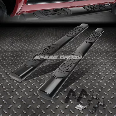 For 01-03 Ford F150 Supercrew Cab 6 Black Oval Side Step Nerf Bar Running Board • $230.98