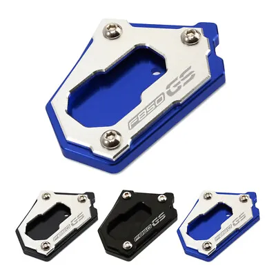 $17.85 • Buy CNC Foot Side Stand Extension Enlarger Plate Pad For BMW F850GS 2018-2019 2020 