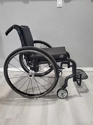 UPGRADED QUICKIE Q7 15  X 15  RIGID LIGHTWEIGHT MANUAL WHEELCHAIR USED Spinergy  • $1090