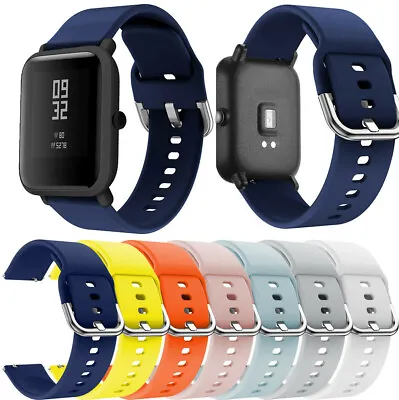 Silicone Replacement Watch Band Straps For Xiaomi Huami Amazfit Bip Youth Watch. • $10.36