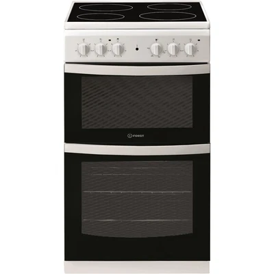£329.99 • Buy BRAND NEW Indesit ID5V92KMW 50cm Twin Cavity Electric Oven, Grill & Ceramic Hob
