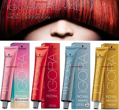 Schwarzkopf Professionals IGORA ROYAL Absolutes High Lifts Permanent Hair Color • £8.99