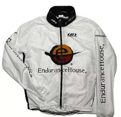 Louis Garneau Jacket Windbreaker Cycling Endurance House Full Zip Long Sleeve M • $19.99