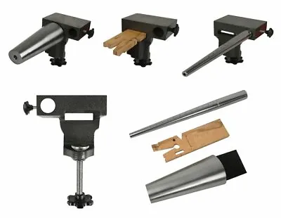 Bench Anvil V-Slot Wooden Bench Pin Oval Mandrel Vise Jewelry Metal Forming Kit • $69.95