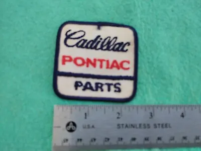 Vintage Cadillac Pontiac Parts Dealer Service Patch • $9.99