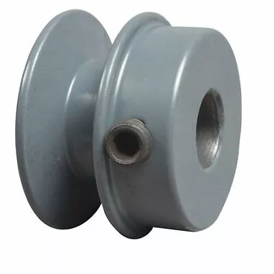 Zoro Select Ak2012 1/2  Fixed Bore 1 Groove Standard V-Belt Pulley 2.05 In Od • $7.19