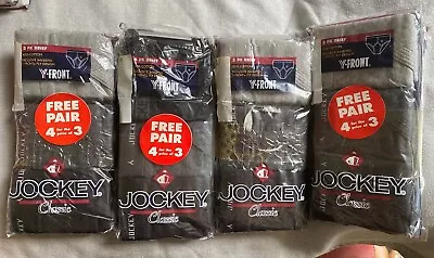 4 Packs Of 4 Pairs Of Jockey Classic Y-fronts Size 36  • £15.99