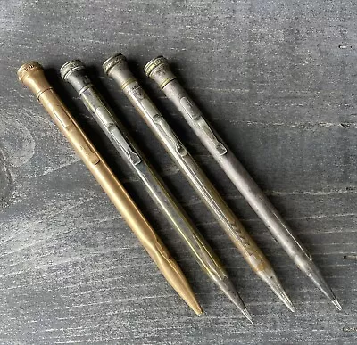 Lot Of 4 Vintage Wahl Eversharp Gold Filled/silver Plated Mechanical Pencils • $20.50