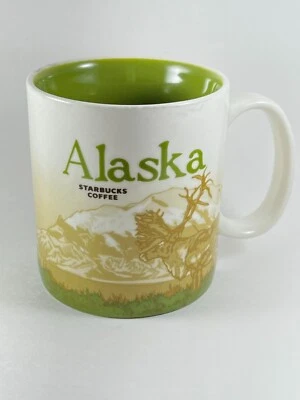 $34.95 • Buy Starbucks Coffee Mug Alaska 2011 Collector Series Caribou And Grizzly Bear 16oz 