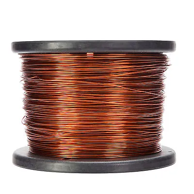 20 AWG Gauge Enameled Copper Magnet Wire 5.0 Lbs 1571' Length 0.0343  200C Nat • $97.82