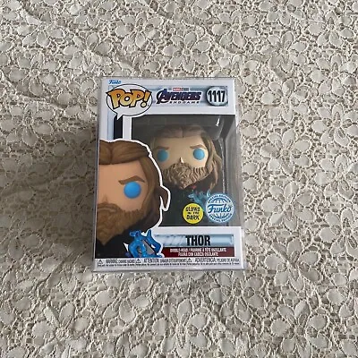 Funko Pop Marvel Avengers Endgame Thor 1117 GITD Special Edition  • £25.99