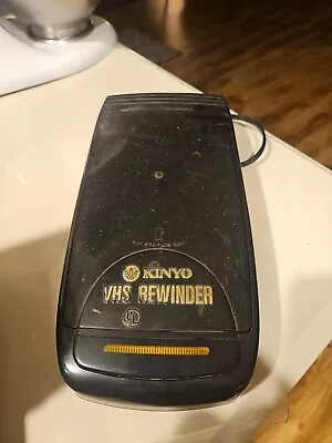 TESTED Kinyo VHS Video Tape Cassette Rewinder UV-420 Auto Stop VCR USED 28 • $15